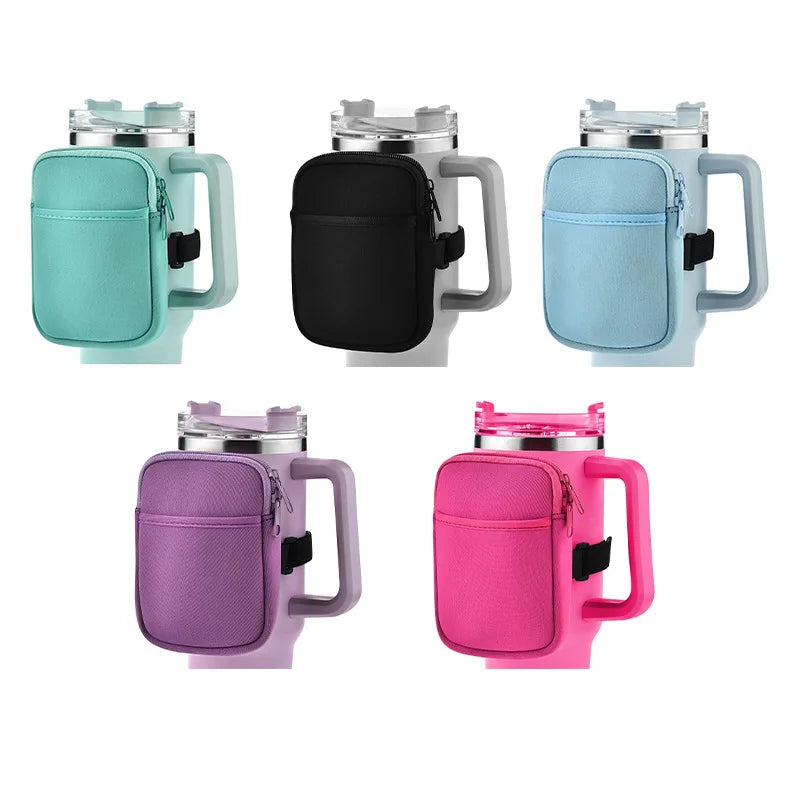 Thermal Mug 1200ml 40oz Handle Tumbler Insulated Car Travel Mug Vacuum Sublimation Stainless Steel H2.0 Flow State Tumbler Cup