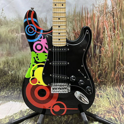 Vicers  Maple Fingerboard ST Electric Guitar 22frets 6-String Guitar Color Veneered Rock Guitar SSS Pickup Electric Guitar