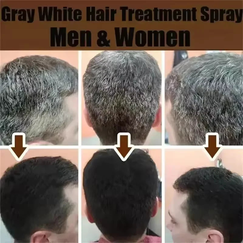 White Hair to Black Shampoo Dye Soap Natural Color Soap Restore Gray Beard Cover Gray Hair Dye Hair Fixing Shampoo For Man Women