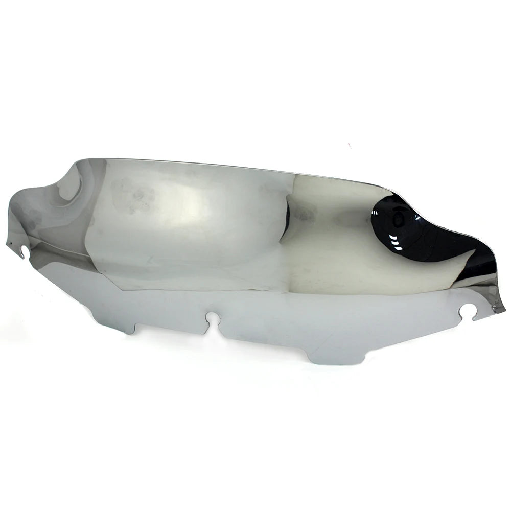 6" Motorcycle Wave Fairing Windshield Windscreen Cover For Harley Touring Electra Street Glide Ultra Classic FLHX FLHT 1996-2013