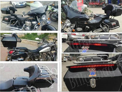 Universal Trunk Tail Box Luggage Backrest For Suzuki Boulevard C50 Volusia 800 C90 M109R C109 Marauder 800 M50 Intruder LC1500