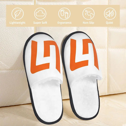 Custom British Lando Norris Racing Driver Guest Slippers for Spa Women House Slipper