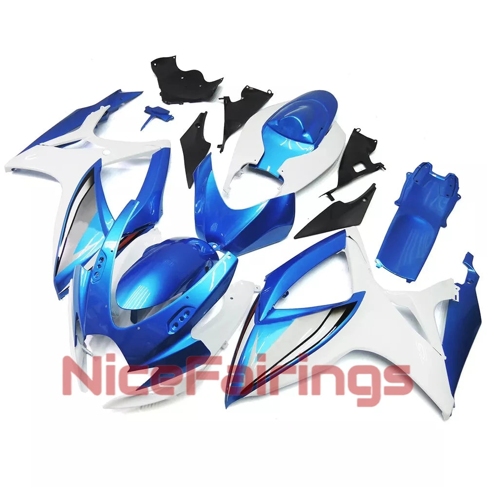 Motorcycle Fairings GSXR600 GSXR750 2006 2007 New Style Prime Injection Fairing Kit for GSXR 600 750 06 07