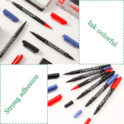 2/5/15pcs Tattoo Skin Marker Pen Microblading Permanent Makeup Piercing Marker Waterproof Tattoo Body PMU Tattoo Accessories