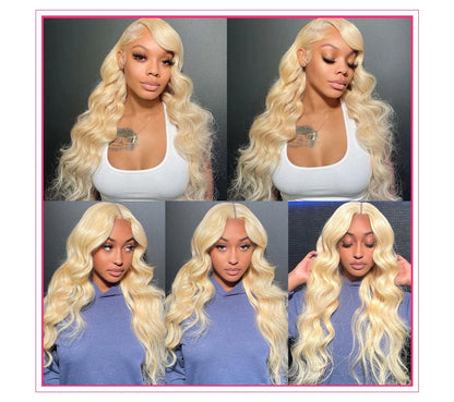 613 Honey Blonde 360 Lace Wigs Human Hair Pre Plucked Body Wave Lace Front Wig 13x4 13x6 Lace Front Frontal Wigs for Black Women