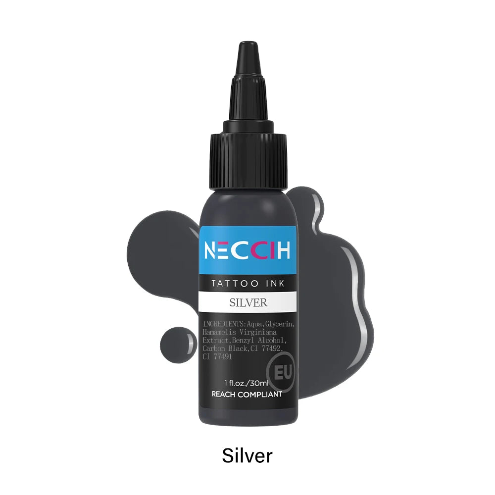 1oz 54 Colors Professional Tattoo Ink for Body Art Natural Plant Micro Pigment Permanent Tattoo Ink for Body Art Paint 30ml