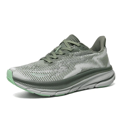 Men's Running Shoes Luxury Shoes Couple Outdoor Sneakers Cushioning Breathable Mesh Off-road Trainer Shoes Race Non-Slip Fashion