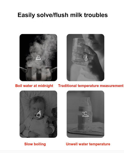 1.2L Infant Thermostatic Milk Regulator Kettle Hot Water Smart Insulation Pot Automatic Milk Warming Warm Milk Milk Powder GL41