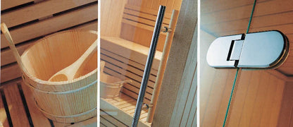 Customization Modern Dry Wet Steam Shower Room Outdoor Sauna Cabin Combos Steam Shower Full Spectrum Far Infrared Sauna Bath Woo