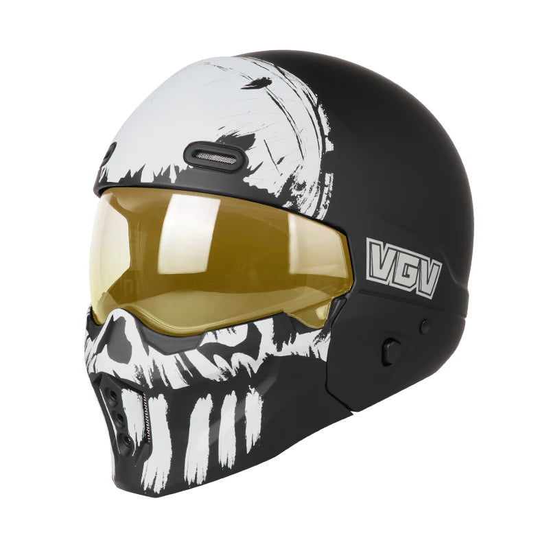 High-Quality Motorcycle Helmet, Personalized Scorpion Warrior Full Helmet, Suitable for Men and Women for Year-Round Riding