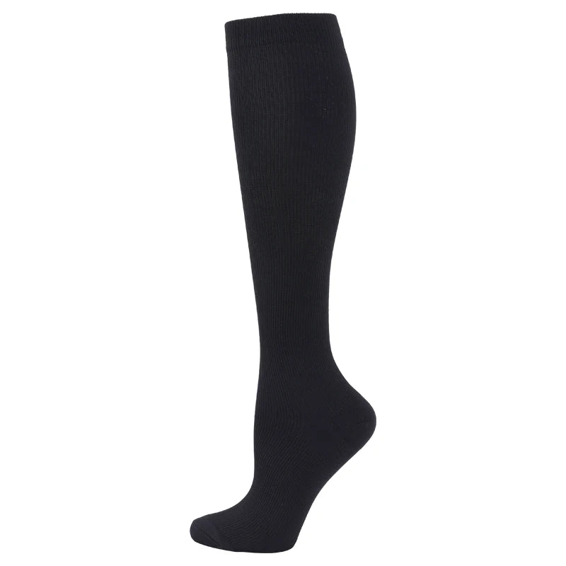 Unisex Compression Socks Leg Relief Pain Knee Medical High Stockings Pressure Support Stretch Pressure Circulation Socks 1 Pair
