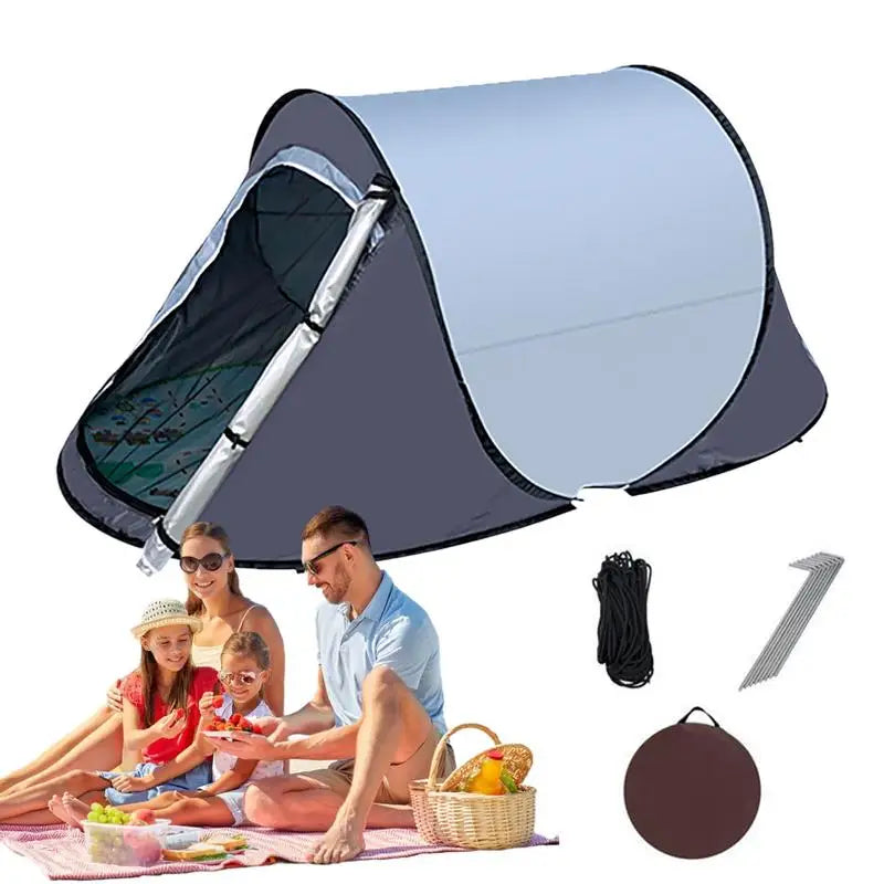 Throw pop up tent 1-2 Person outdoor automatic tents quick-opening family Tent waterproof camping hiking tent outdoor supplies