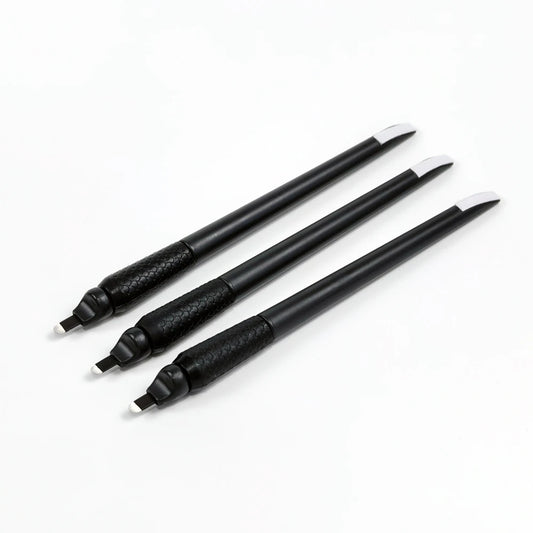 10pcs/Box Disposable Microblading Pen 0.15/0.18mm 18U Microblade Permanent Makeup Eyebrow Tattoo Pen