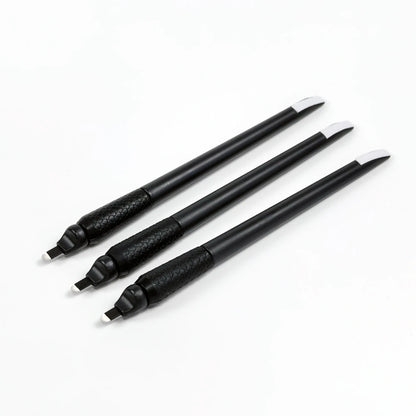 10pcs/Box Disposable Microblading Pen 0.15/0.18mm 18U Microblade Permanent Makeup Eyebrow Tattoo Pen