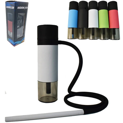 Arabic Portable Cup Hookah Car Shisha Set Indoor Outdoor with Protective Cover Small Narguile Chicha Soft Touch Hookah Gift