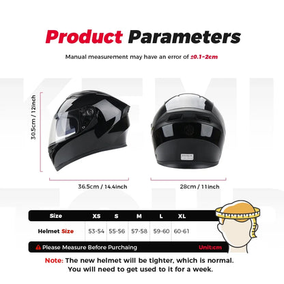 KEMITOUR ECE Racing Moto Helmets For BMW R1200 R1250 GS Motorcycle Helmet Full Face Motocross Adult Motorbike Street Touring