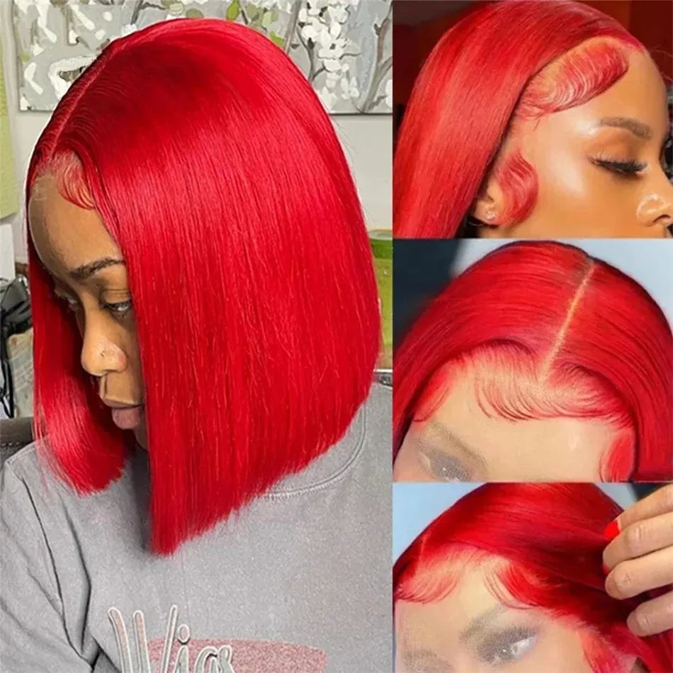 Soft Hair13x4 Straight Synthetic Lace Front Wig for Women Ombre Platinum Blonde Ash Roots Glueless Heat Resistant Fiber Hair Wig