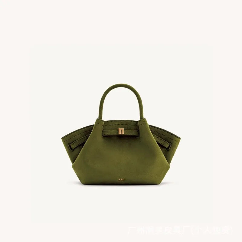 JW PEI Dumpling Bag, New Style, Genuine Leather, Small Size, Women's Shoulder Bag, Handbag, Crossbody Bag