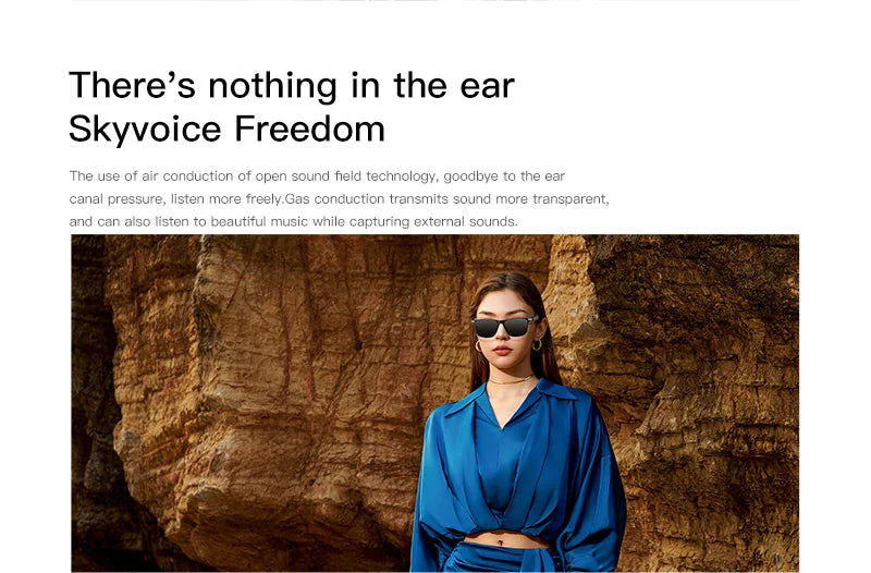SENBONO Smart Glasses Bluetooth Call Volume Control Music Control Camera Control Built-in Microphone Sunglasses for Men Women