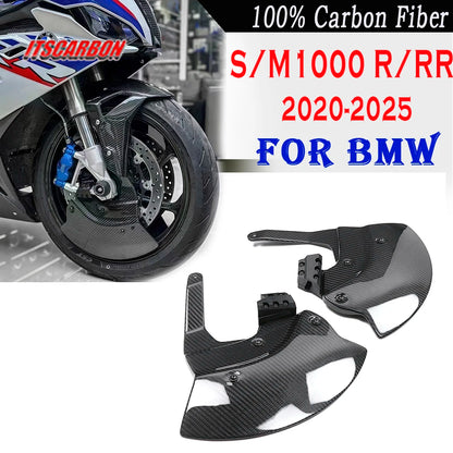 2025 For BMW S1000RR M1000RR 2023 2024 Pure Dry Carbon Fiber Winglets Rear Parts Fenders Tank Cover Fairing Kits