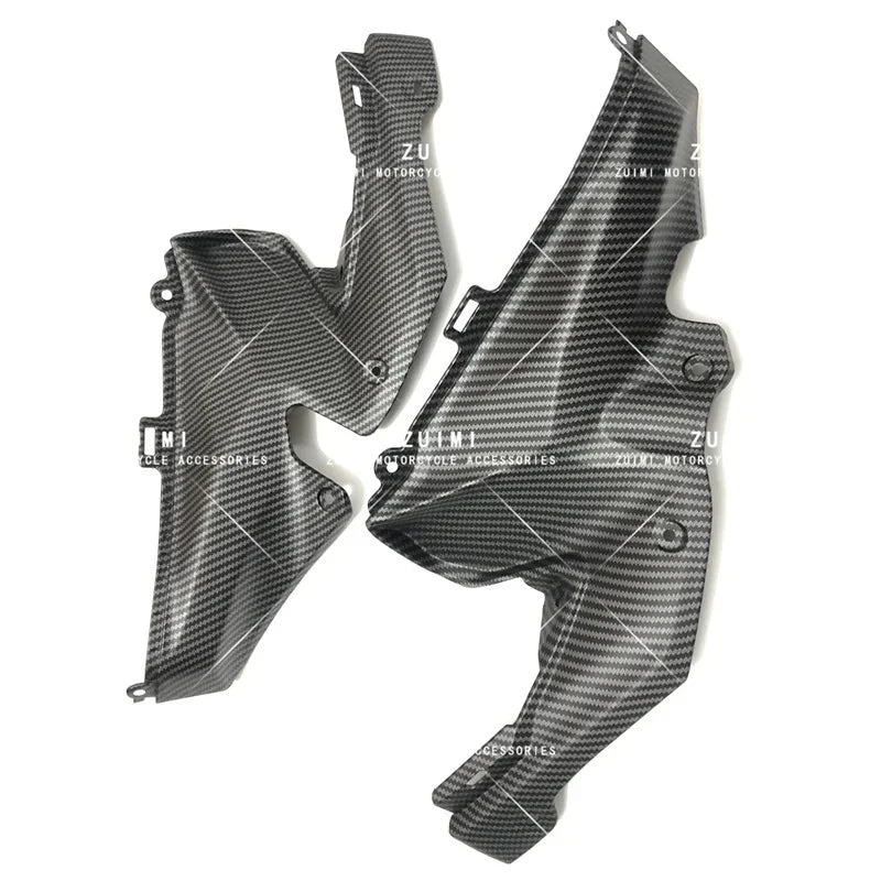 Suitable for carbon fiber Kawasaki Z900 2020-2023 motorcycle key switch cover link plate inner lining plate fairing housing