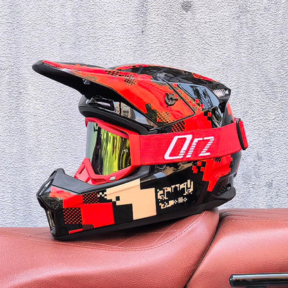 ORZ's new motorcycle off-road helmet, rally helmet, and mountain bike downhill helmet