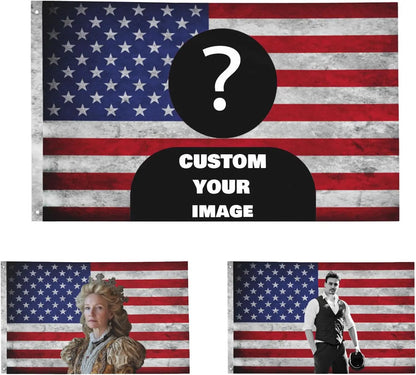 Custom Pride Flag 3X5 Ft Personalized Flags Design Your Image Funny Tapestry Poster For Decorate Clubs