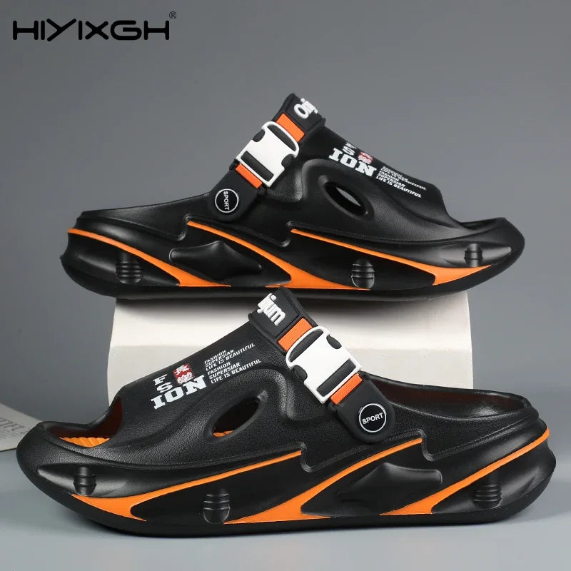 Summer Men's Outdoor Sandals Beach Slippers Comfortable Soft Clogs Men Casual Shoes Women Garden Water Shoes Men Beach Sandals