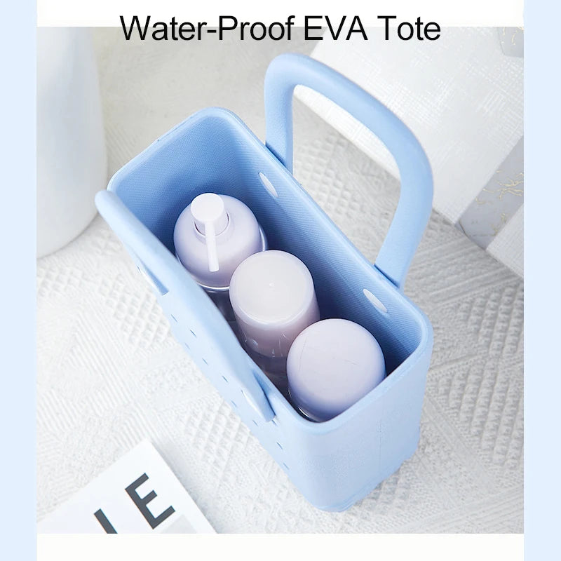 EVA Waterproof Mini Beach Tote Bag Travel Bags Sandproof  Small Size Handbag for Sports Gym Travel Market Outdoor