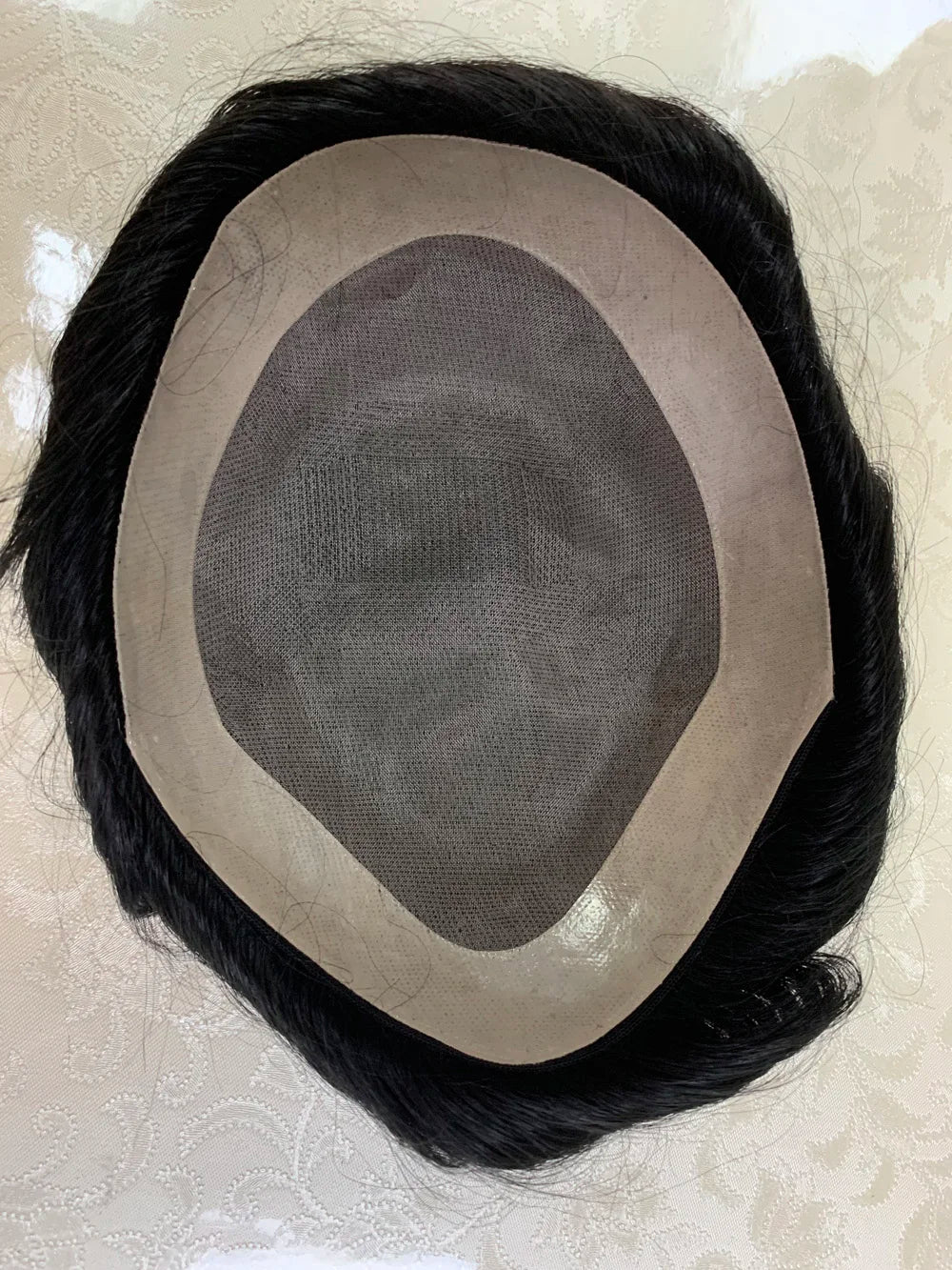 Dreadlocks Man Hair Prosthesis Mono NPU Men Toupee Human Hair Wigs Indian Human Hair System Unit Natural Color 7inche Dreadlocks