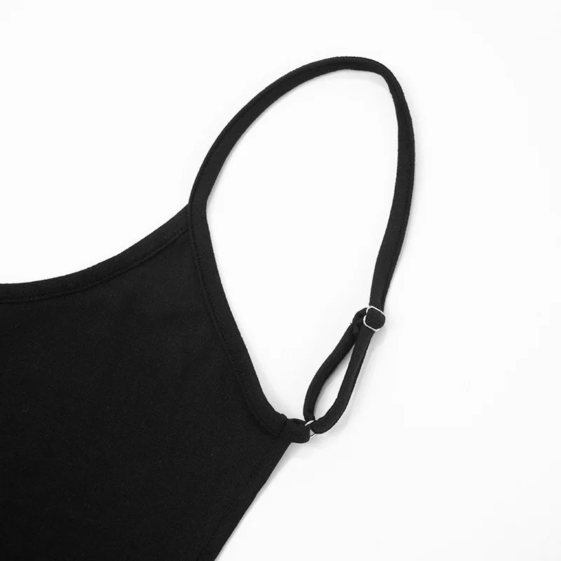 Summer Spring Sexy Backless Y2K Black Women Mini Dress Outfits Party Club Birthday Sleeveless Bodycon Short Dresses Vestido Gift