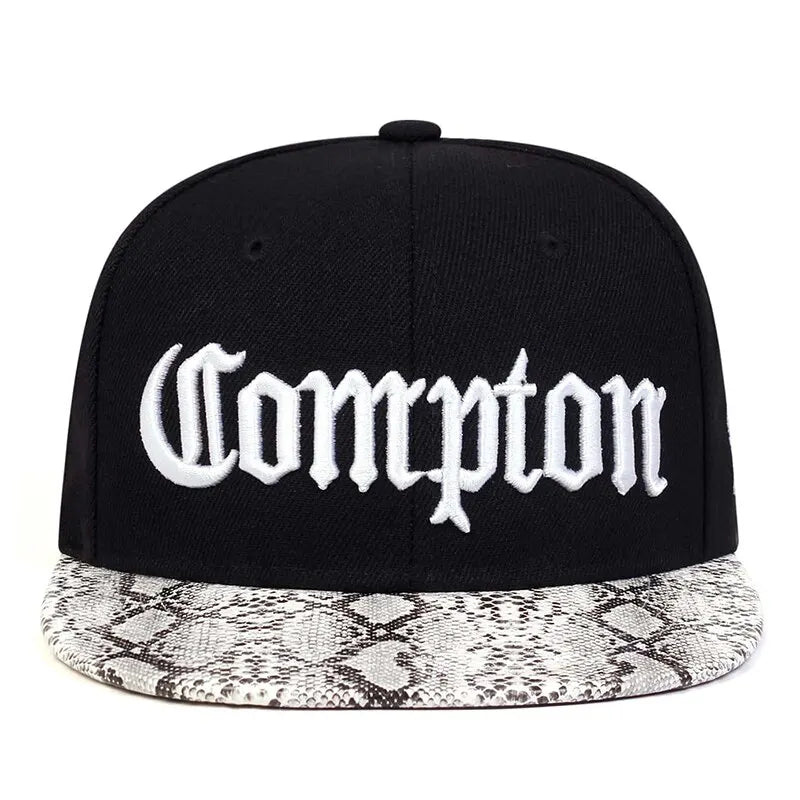 2025 New COMPTON CAP Street Dance Snapback Hat Hip Hop Headwear for Men Women Adult Outdoor Casual Sun Baseball Cap