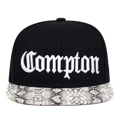 2025 New COMPTON CAP Street Dance Snapback Hat Hip Hop Headwear for Men Women Adult Outdoor Casual Sun Baseball Cap