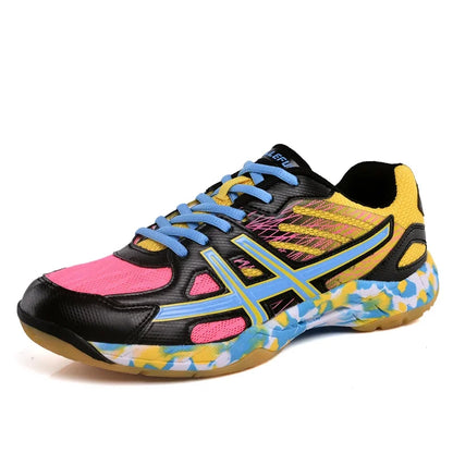 Women Sneakers Men Badminton Shoes Light Black Breathable Female Outdoor Sports Training Women Athletics Sports Pink