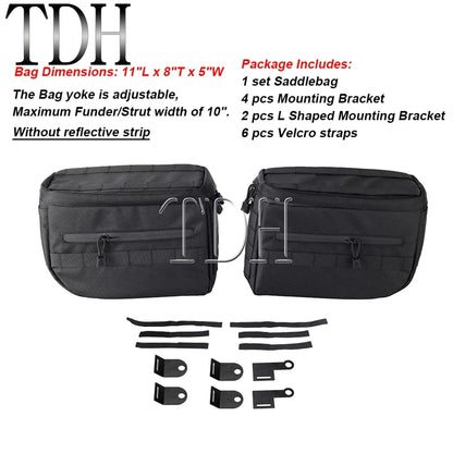 Motorcycle Saddlebag Side Tool Luggage Bag For Harley Dyna Softail Sportster XL Street Bob Low Rider FXD FXBB Travel Saddle Bags