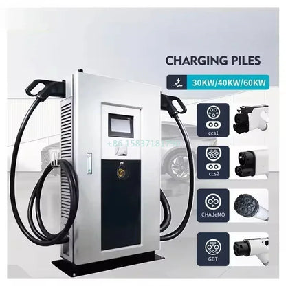 Car Charging Station 20kw Level 3 Customized Electric Bus Charger 30kw 50kw 60KW 100KW 120KW Fast DC EV Car Charging Station