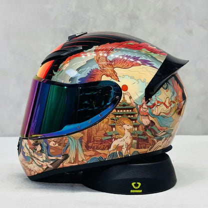 Popular Urgly Girl Full Face Motorcycle Helmet with Multiple Style Options and Unmatched Riding Freedom for Urban Riding Riders