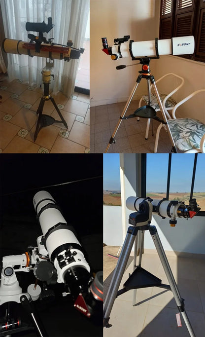 Svbony SV48P Astronomical Telescope OTA 102mm f/6.5 Refractor for Deep Sky Astrophotography 2.5" RAP Double Speed Focuser