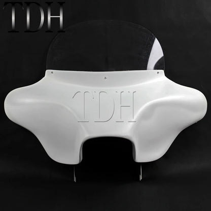 Batwing Fairing Windshield Hardware Kit For Harley Touring Road King FLHR CVO 94-13 Headlight Cowl Deflector Bracket 6x9 Speaker
