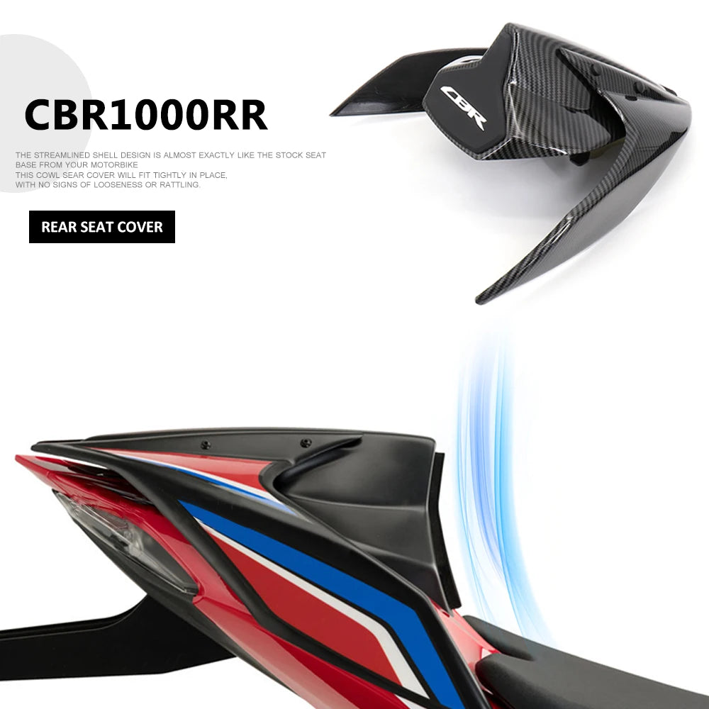 For Honda CBR1000RR CBR 1000 RR cbr1000 rr 2021-2025 2024 2023 Motorcycle Rear Seat Cover Cowl Fairing Rear Passenger Pillion