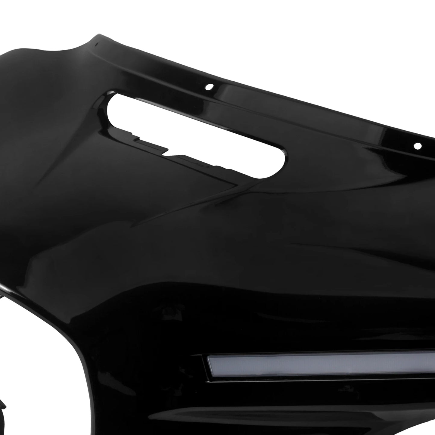 Front Light Batwing Outer Cover Motorcycle Headlight Fairing With LED Lamp For Harley Touring Ultra Limited Street Glide 14-2024