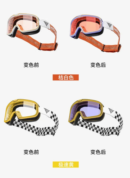 Motowolf Motocross Goggles Photochromic Windproof UV Protection Riding Glasses Men Women Outdoor Motorcycle Dustproof Eyewear