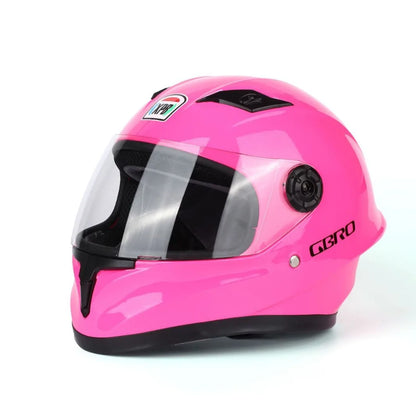 New Cute Kids Full Face Helmet Adjustable Bike Motorcycle Safety Helmet for All Seasons