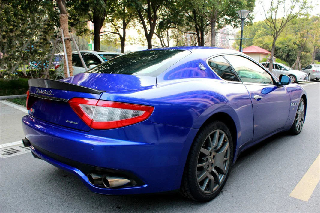 Ultra Glossy Candy Vinyl Car Vehicle Wraps Gloss Metallic Blue Foil Film Air Bubble Free