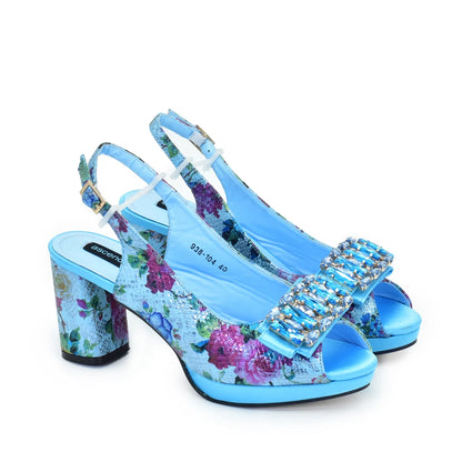 New Arrival Italian Shoes with Matching Bags for Nigeria Women Luxury Shoe and Bag Set for Party in Women Rhinestone Party Pumps