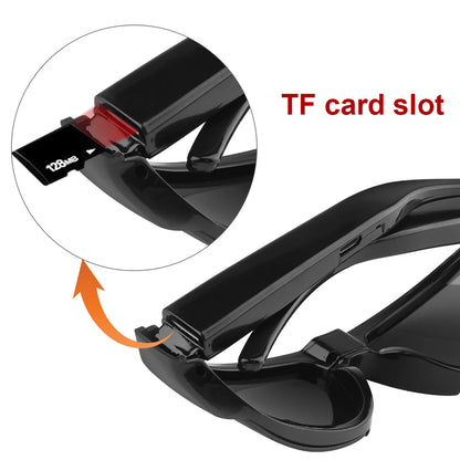 Outdoor Cycling  Glasses Camera HD 1080P Video Take Photo Video Recorder One Button Control Wearable Protable Mini Camera