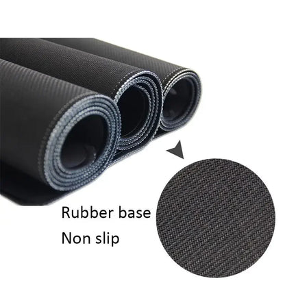 Radio Dj Large Professional Game Mouse Pad Keyboard Gamer Office Accessories Desk Mat Anime XXL Anti-Slip Desktop Mat Floor Mats