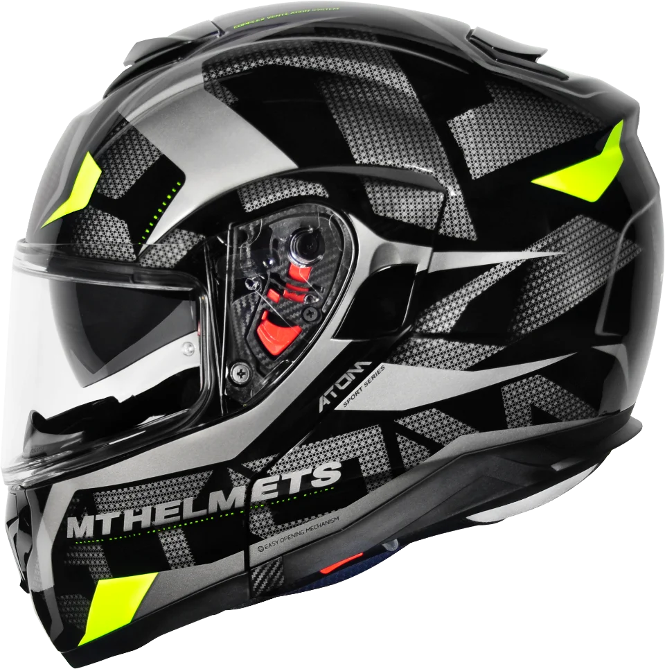 New Arrival Motorcycle Flip-Up Helmets Atom Sv Dual Lens Off Road 4 Seasons Helmets Color Options M-4Xl