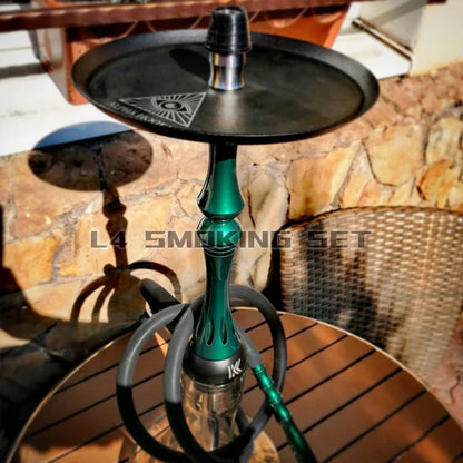 Shisha Hookah Alpha X Kappa Set with Glass Bottle Arabian Shisha Hookah Set