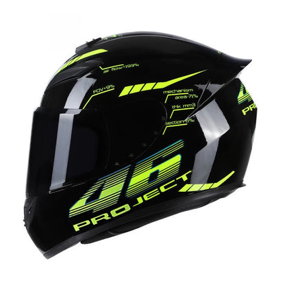 DOT Unisex Motorcycle Helmet summer and winter mecha wind riding helmet Motorcycle personality motobike helmet Full Face Casco